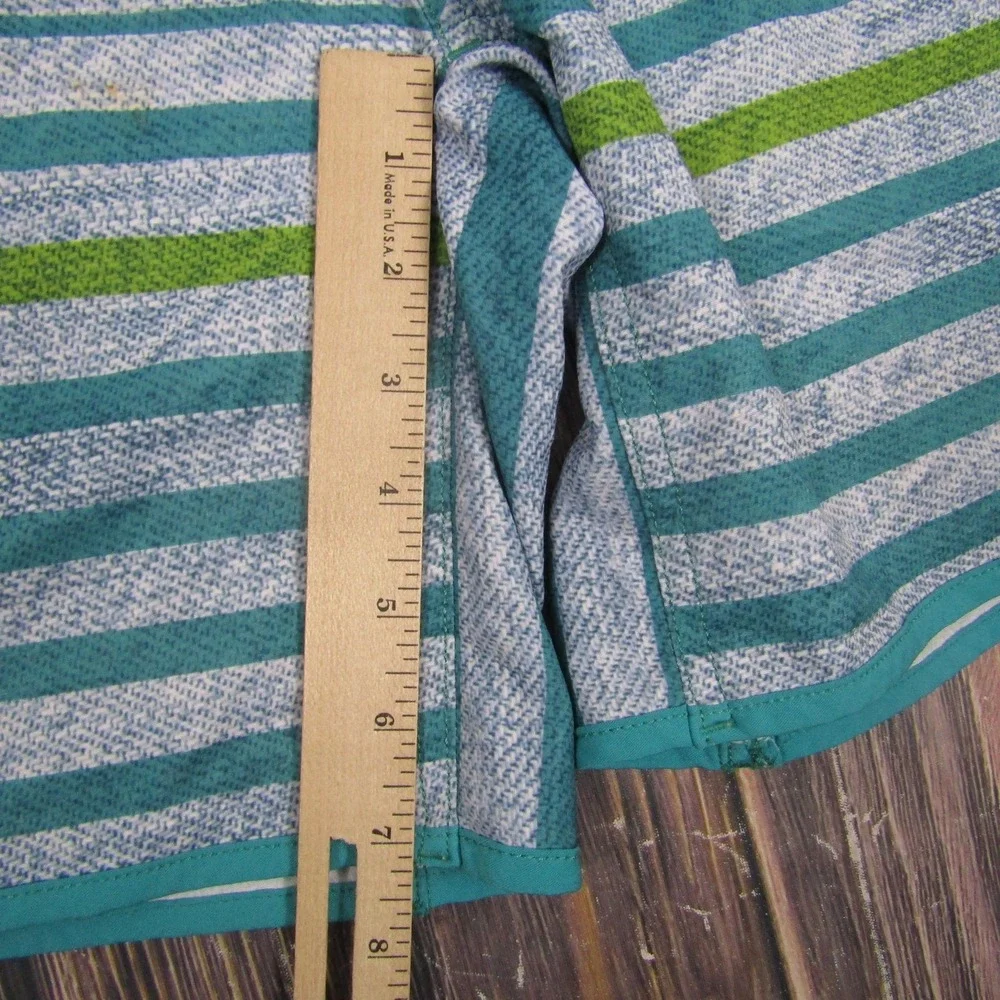 The North Face Swim Shorts Mens 32 Blue Striped Mesh Lined Quick Dry Trunks‎